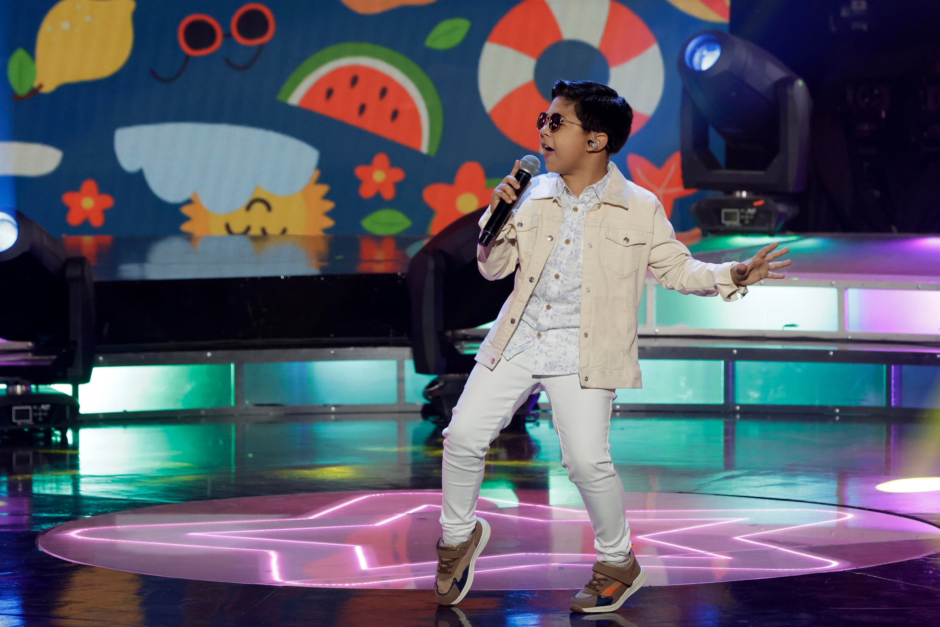 05/11/2023. Teletica, Sabana Oeste. Hora: 07:00 p.m. Gala número 10 de Nace una Estrella, grabada en el estudio Marco Picado de Teletica. En la foto, Jafet Jerez. Fotos: Mayela López