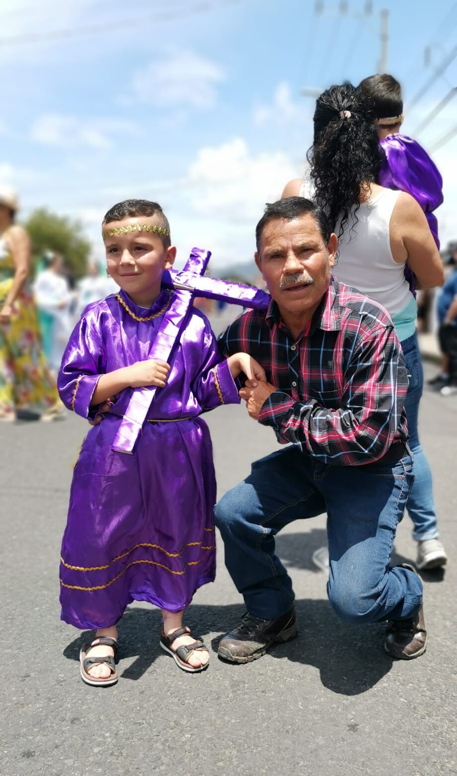 Procesiones en Cartago. Foto