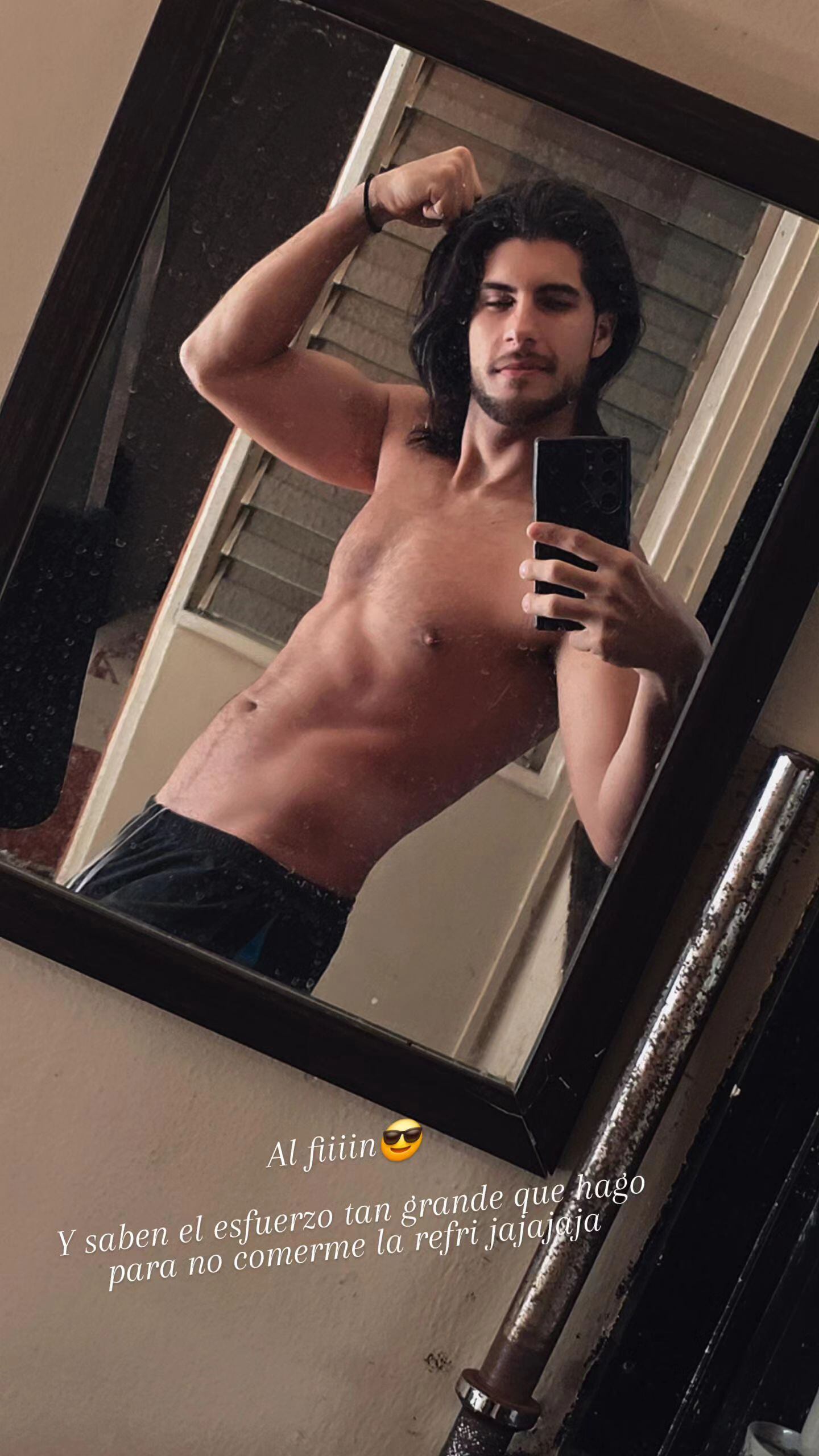 El bailarían de canal 7, César Abarca, se está poniendo todavía más guapo y esta semana mostró los primeros resultados de su “nuevo físico”.