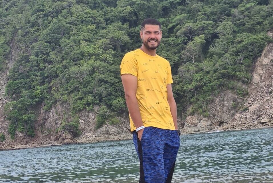 Daniel Piñar Sena, brasileño que fue asesinado de una puñaladas en Mercedes Norte de Heredia. Foto cortesía María Alejandra López.