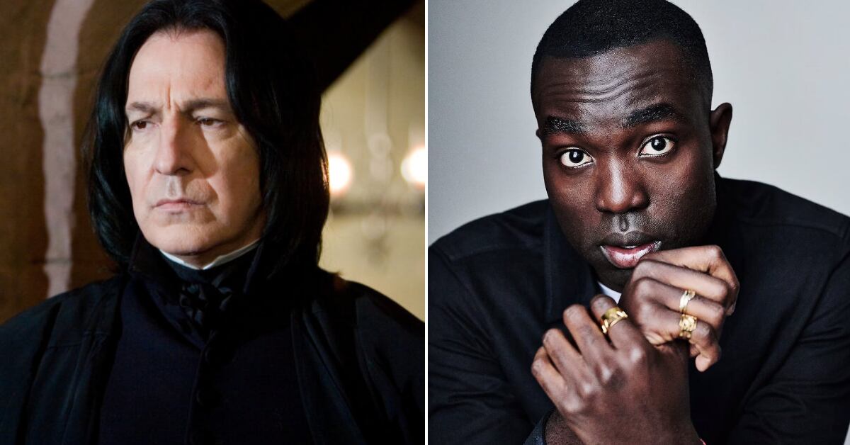 Alan Rickman encarnó al complejo y enigmático Snape. Paapa Essiedu, actor británico de origen ghanés, lo interpretará en la serie de HBO.