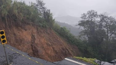 Esto ocurrió con el deslave que se dio en el Cerro de la Muerte