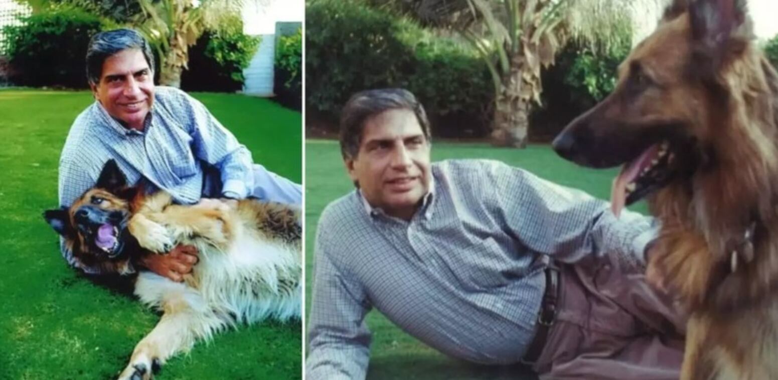 Ratan Tata, amante de los perros. Fotos: El Tiempo