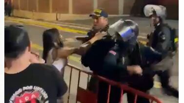 Violencia en la final del torneo de Apertura también se desató afuera del Morera Soto