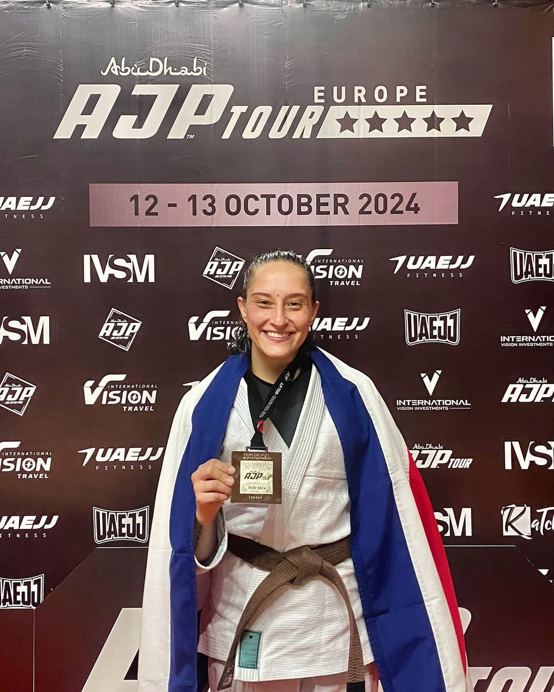 Marcela Blanco representará a Costa Rica en un torneo de jiu-jitsu brasileño, en Abu Dhabi.