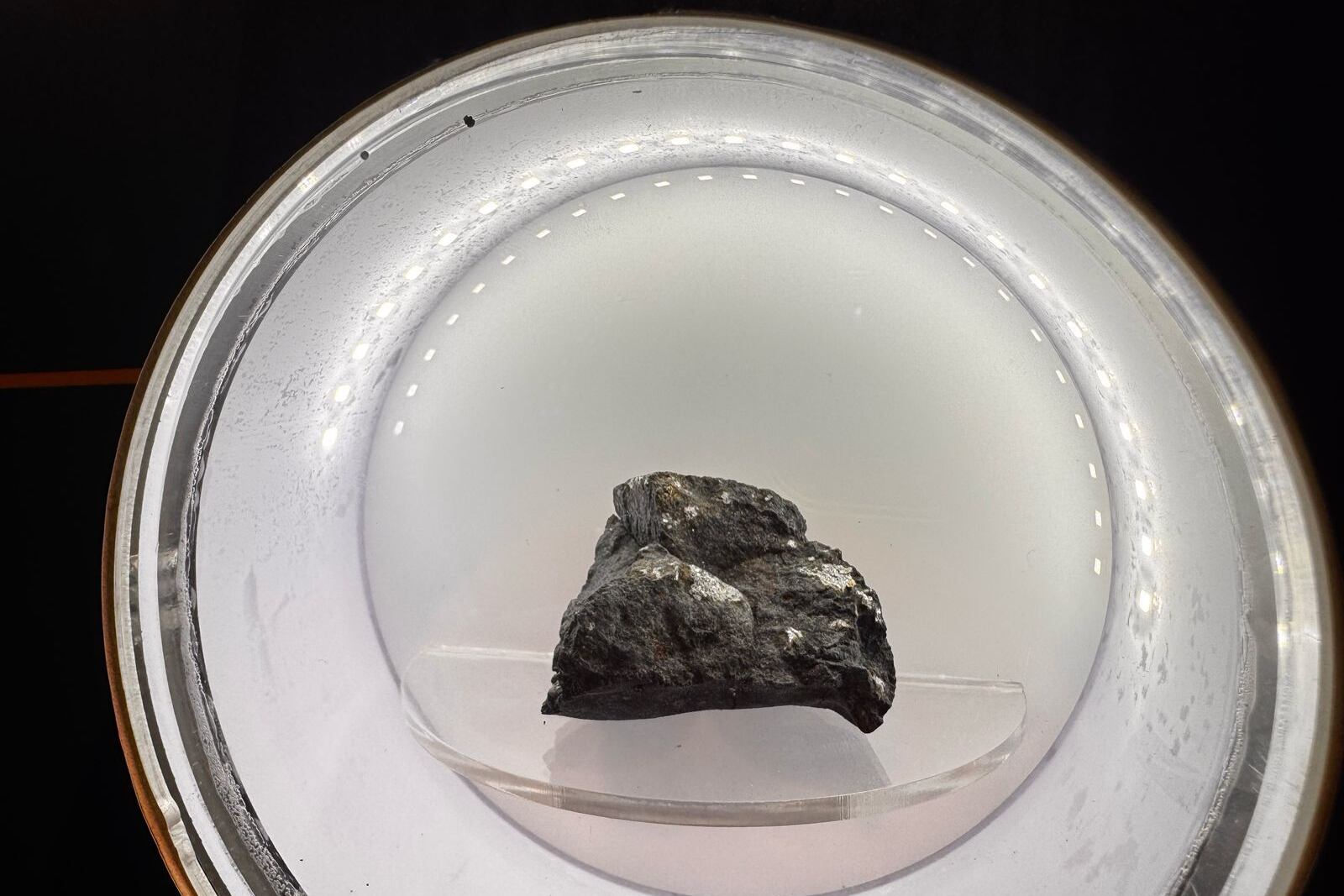 El Meteorito de Aguas Zarcas estará en una exposición en el Museo Nacional.