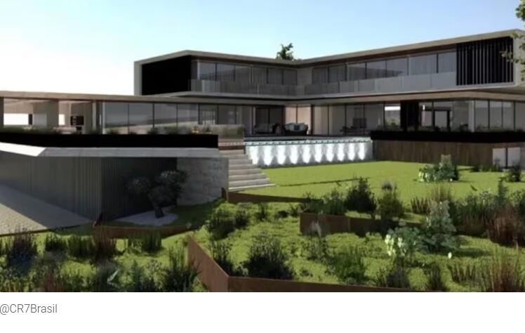 Cristian Ronaldo, mansión en Portugal