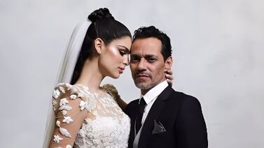 Marc Anthony y Nadia Ferreira compartieron por primera vez una foto de su bebito