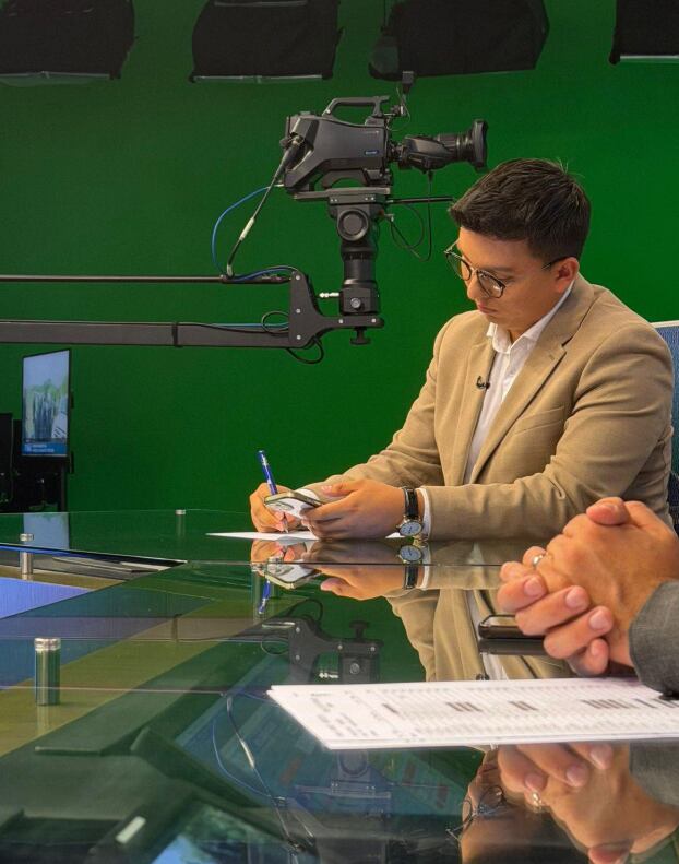 Jason Ureña, periodista de Telenoticias