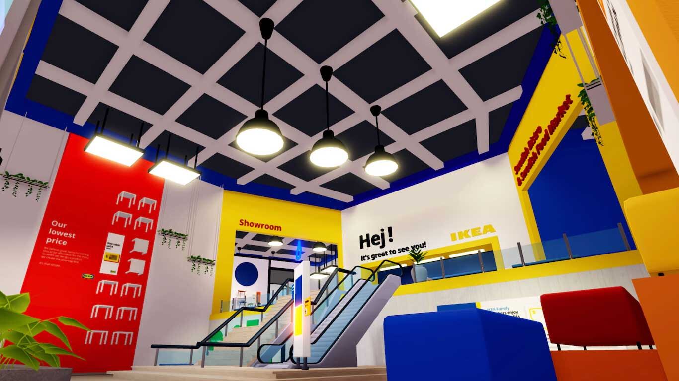 Ikea quiere ser uno de los primeros negocios reales en tener una tienda 100% virtual. Foto: Wired.