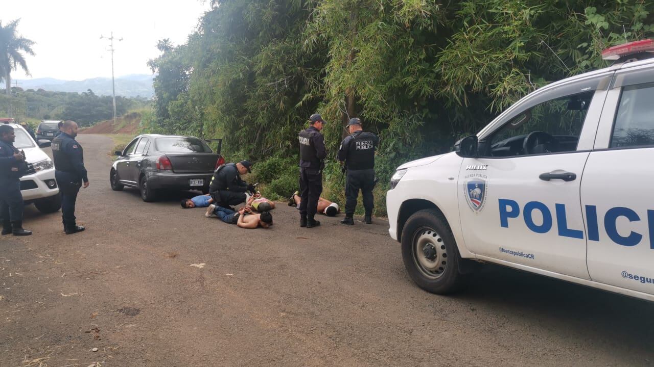 Detenidos por asalto a vivienda en Grecia. Foto MSP.