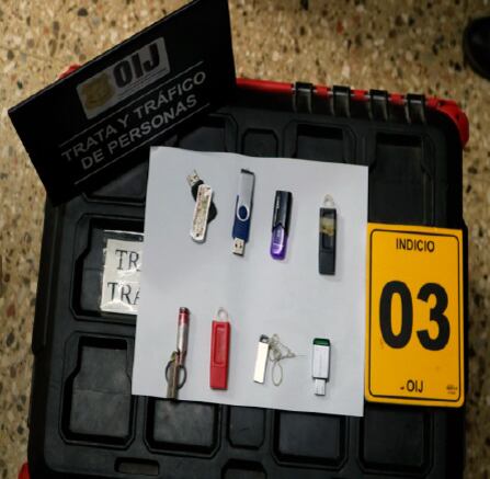 Un oficial de la Fuerza Pública de Ureña, de 52 años, es sospechoso de Tenencia de Material con contenido de Abuso Sexual Infantil. Foto: OIJ