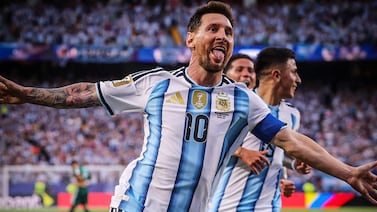 Vea el extraordinario golazo de Leo Messi en su debut mundialista con Argentina