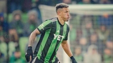Julio Cascante, defensor tico del Austin FC. Instagram.