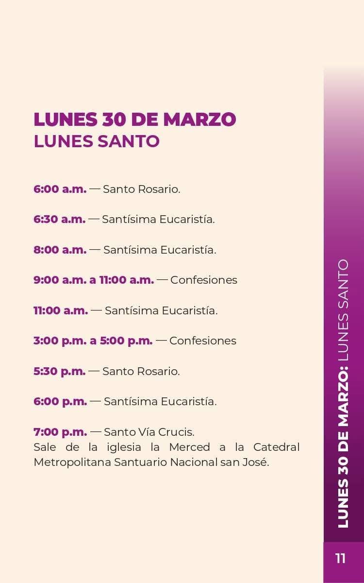 Actividades para Semana Santa