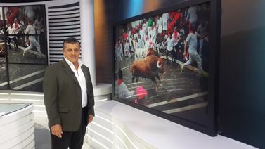 Álvaro Zamora regresa a Noticias Repretel para llevarle todos los detalles de San Fermín 2023