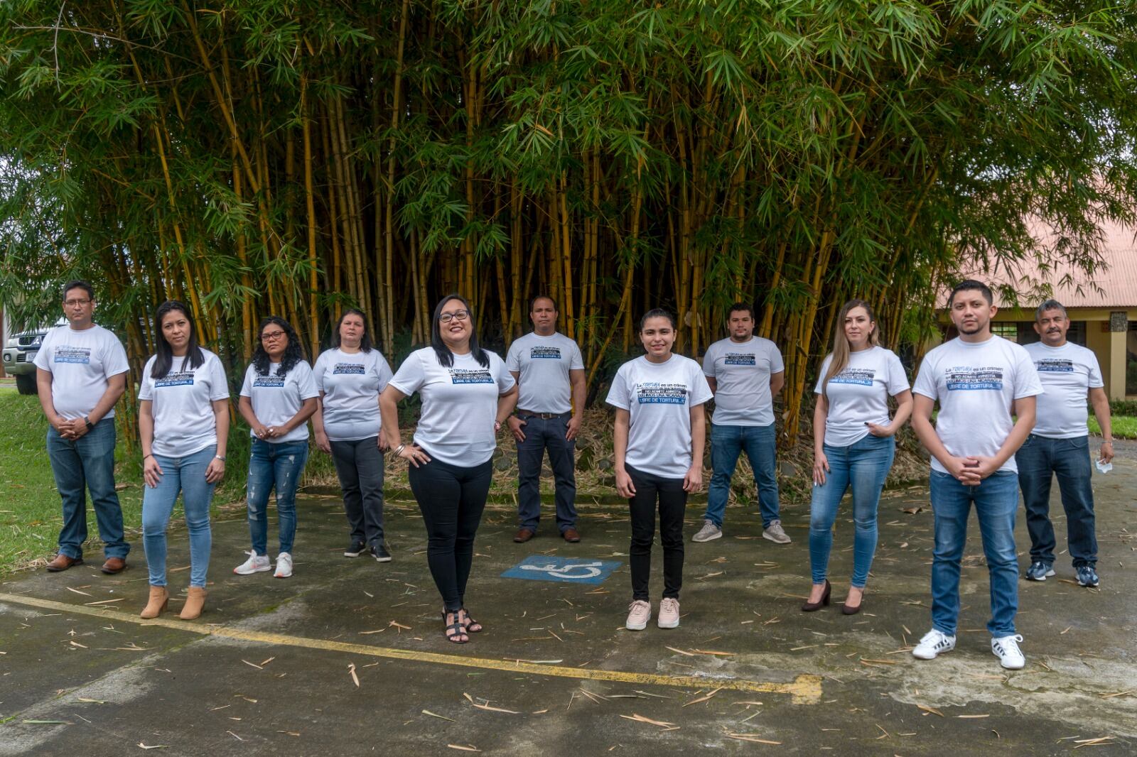 Dafensores de derechos humanos del Colectivo nicaragüense