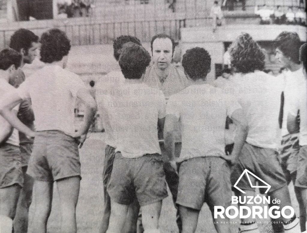 Humberto Maschio dirigió a Costa Rica en 1972. Foto: Tomada de El Buzón de Rodrigo.com (revista sol y sombra)