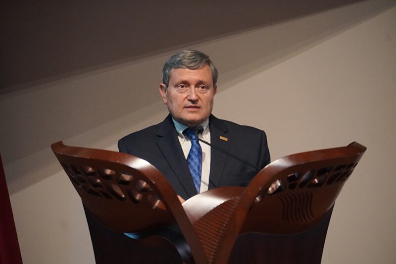 ingeniero Guillermo Carazo, directo ejecutivo del Colegio Federado de Ingenieros y Arquitectos