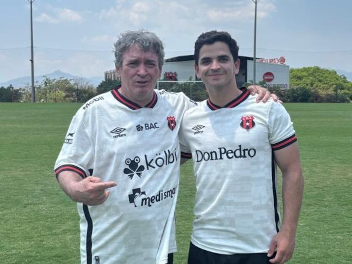 Andrés Ramírez junto a su padre el Machillo Ramírez