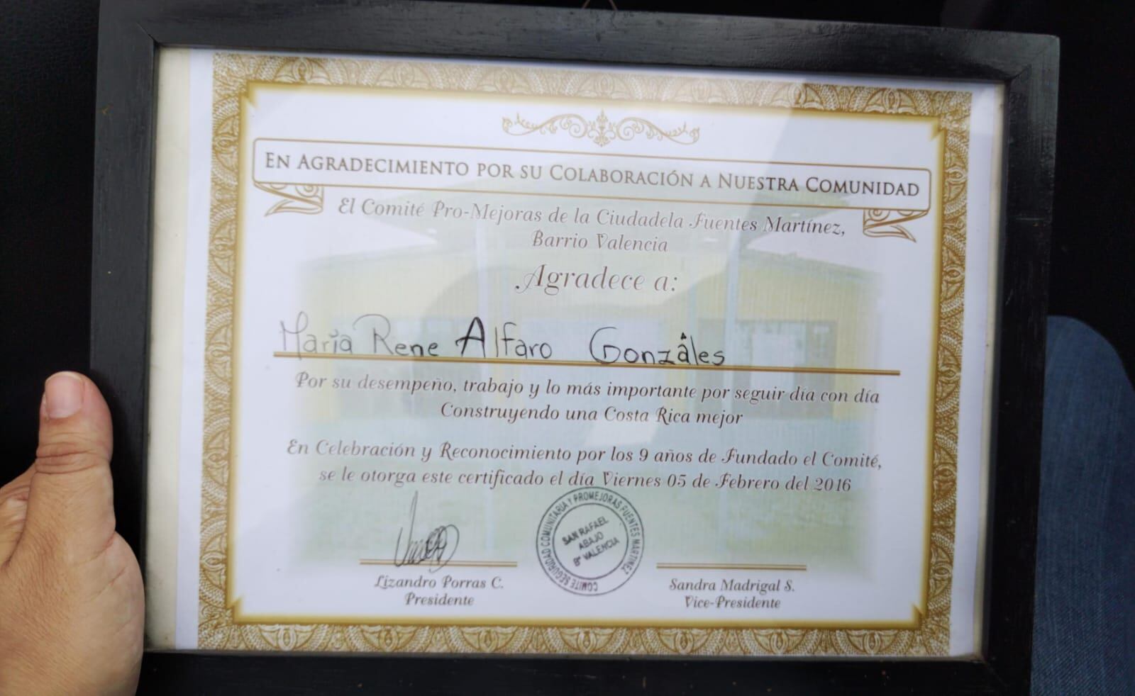 Reneé Alfaro González de 73 años, falleció después de estar luchando 79 días en el hospital por las lesiones que le provocó un bus.