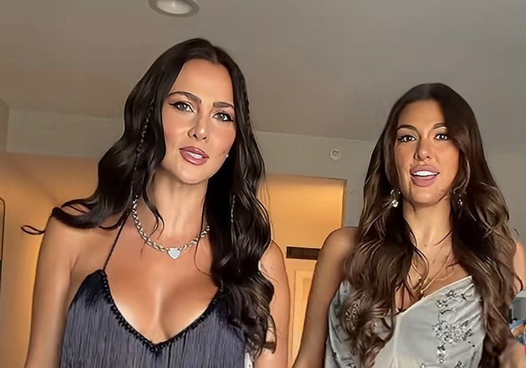 Karina Ramos y Valeria Rees la pasaron muy bien juntas.