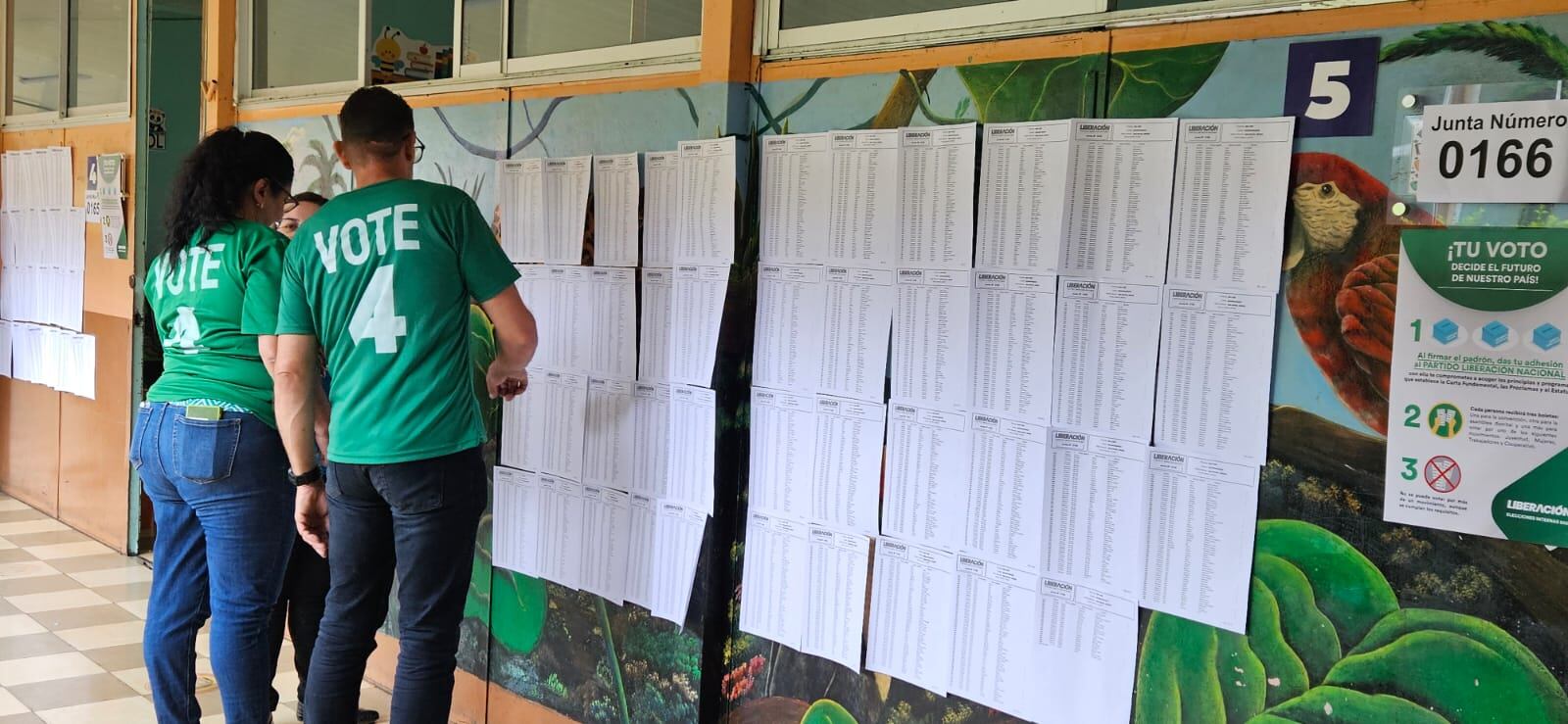 No todos los centros de votación abrieron a las 8 de la mañana para la convención del Partido Liberal Nacional (PLN), como se tenía previsto.