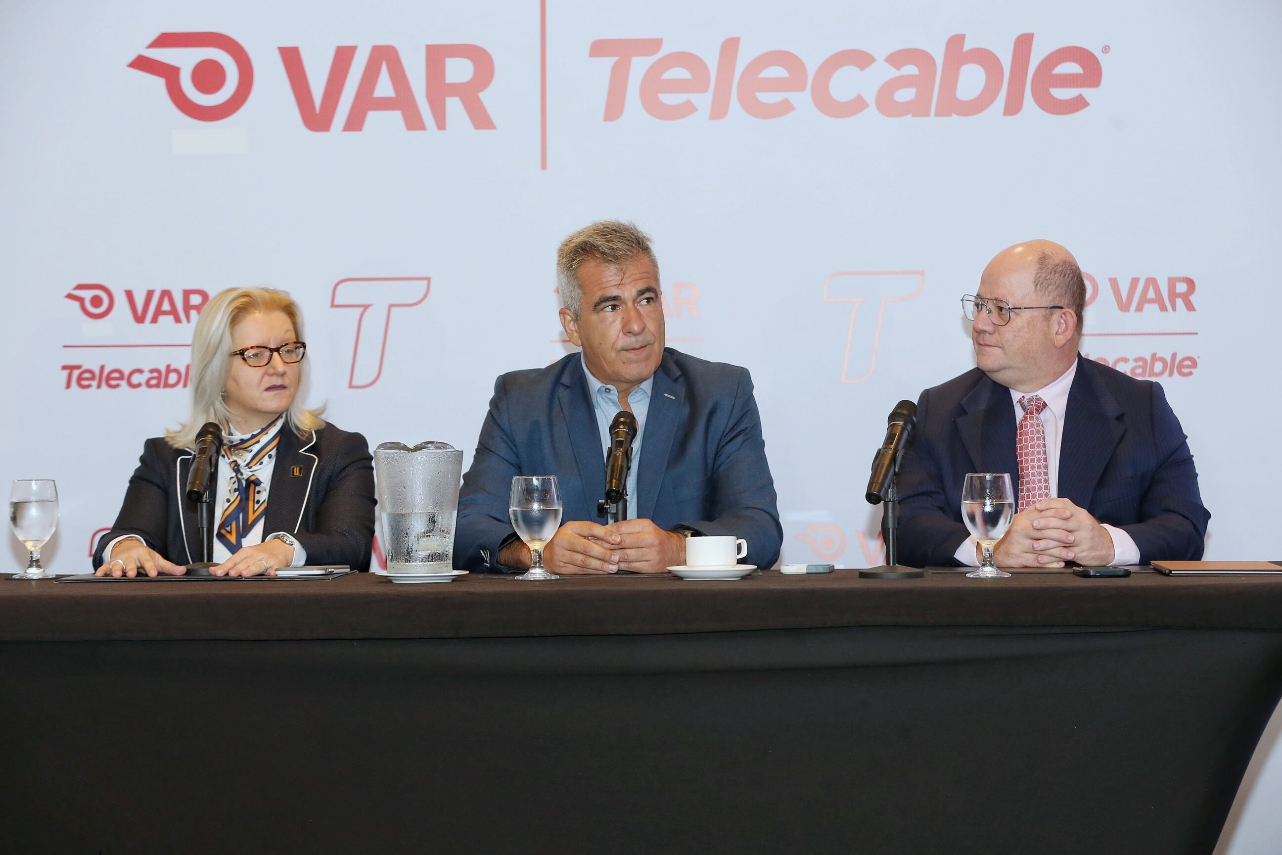 30/08/2024/ Conferencia de prensa de UNAFUT sobre la implementación del VAR a partir de la fecha 9 de la Liga Promerica / foto John Durán
