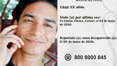 Muchachito viajó en busca de trabajo a San José y ahora su familia afronta días de incertidumbre