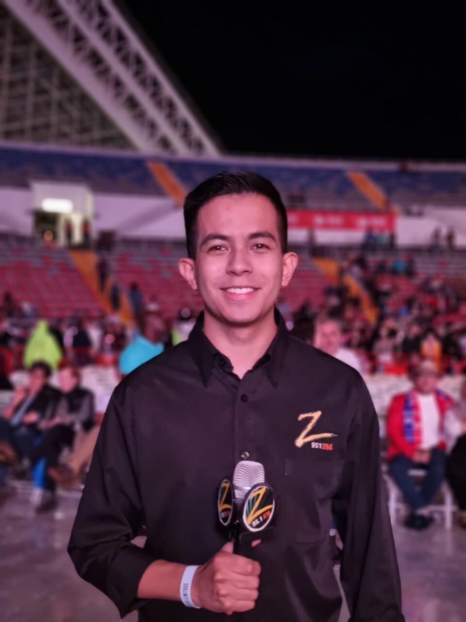 Locutor Joseph Calderón, de radio Bésame y Zeta F.M.