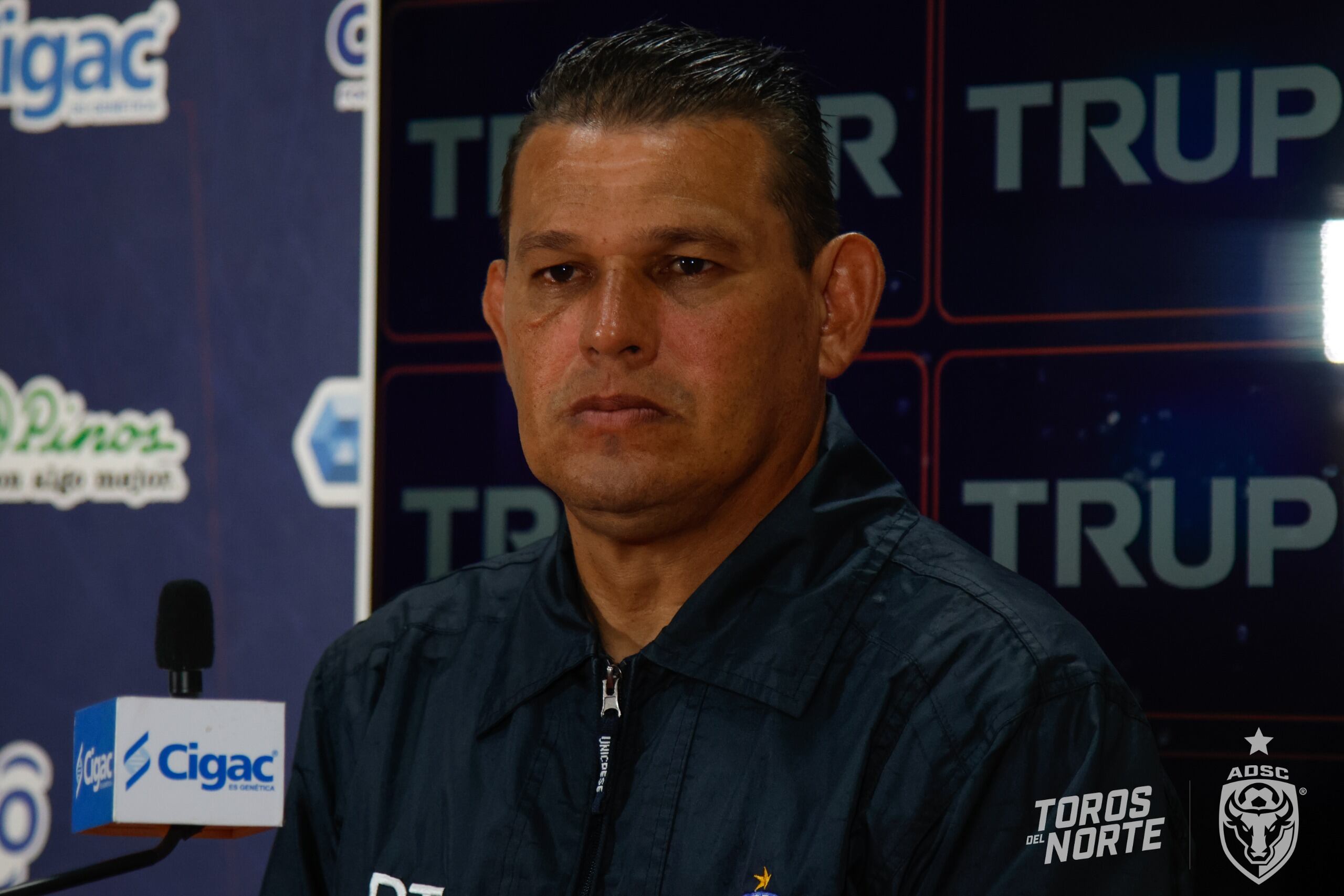 Géiner Segura, técnico de San Carlos está listo para debutar en el Apertura con los norteños. Prensa SC.