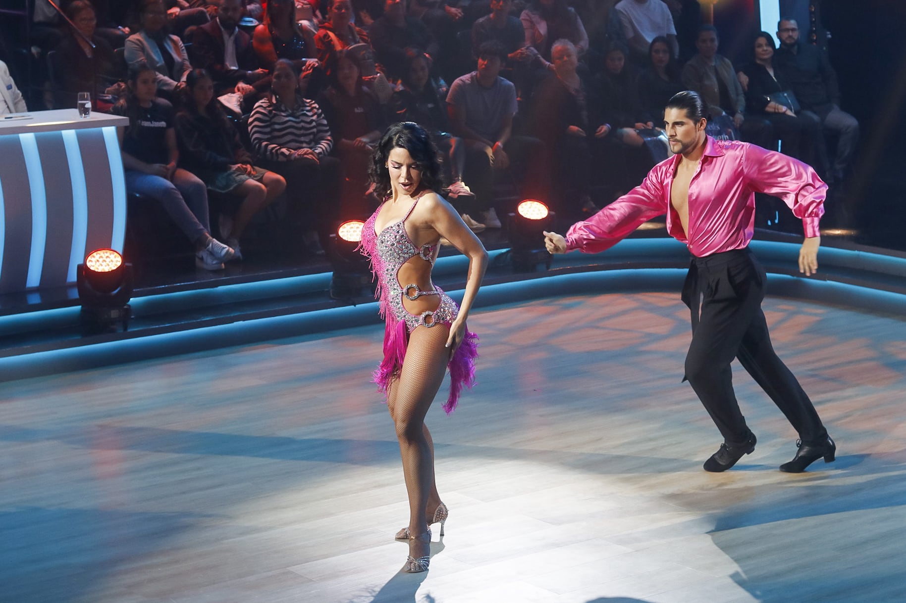 29/09/2024. Mira quién baila, Televisora de Costa Rica. Detrás de cámaras. Estudio Marco Picado. Sabana, San José. Fotografía: Lilly Arce.
