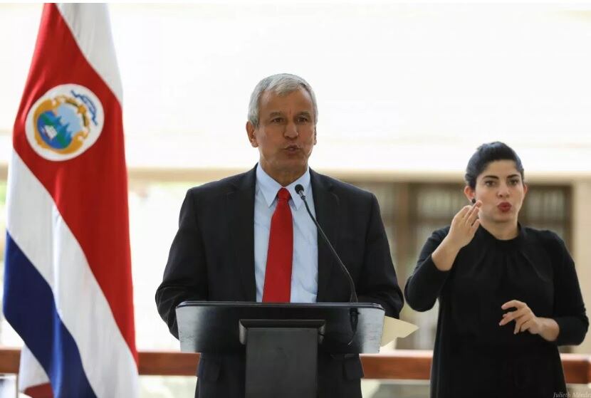 Victor Morales, ministro de la Presidencia