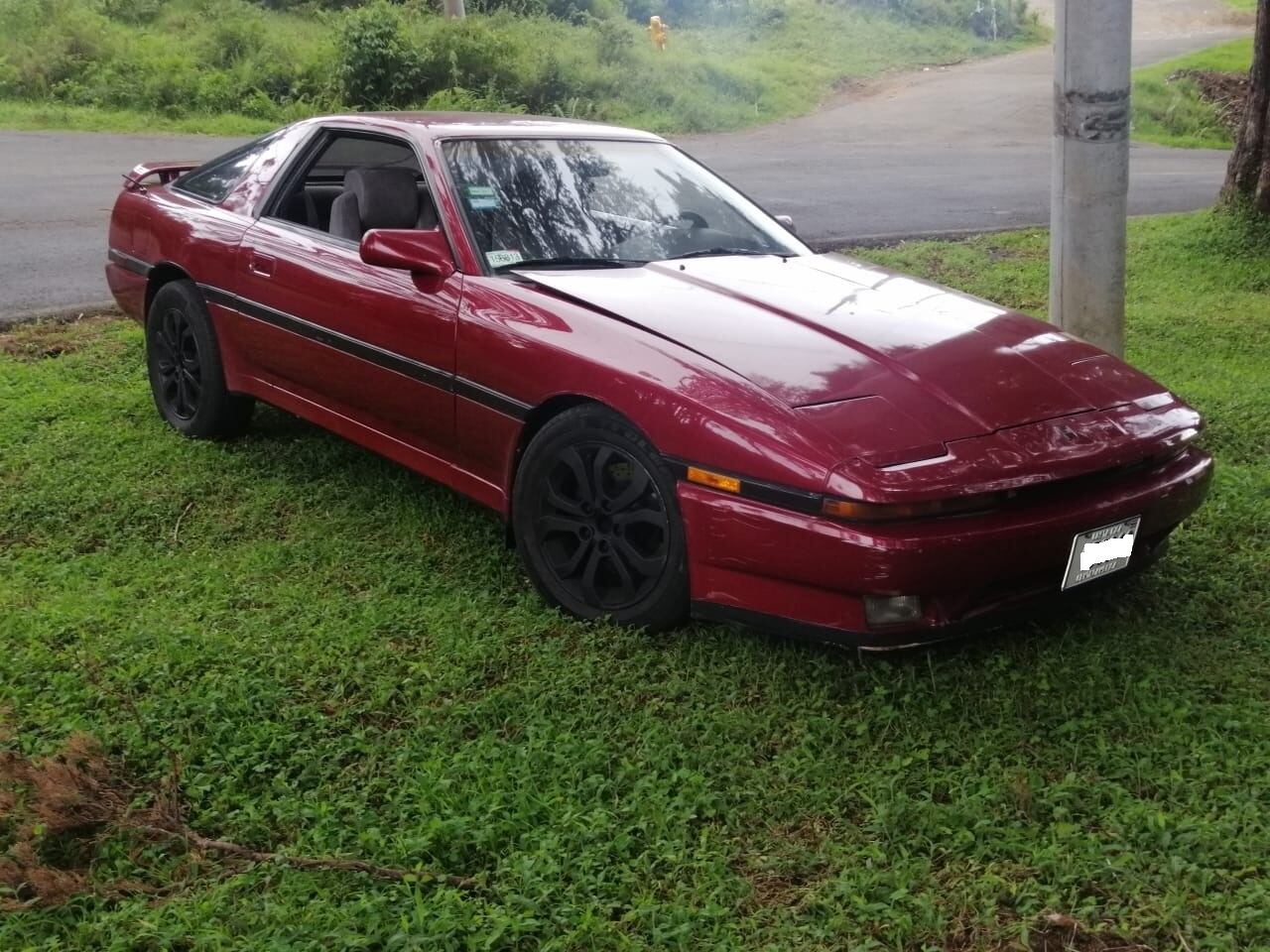 Amado Carvajal Núñez encontró un Toyota Supra Turbo de 1987