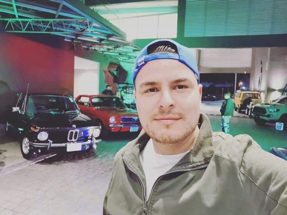 BMW de Allan Madrigal. Cortesía.