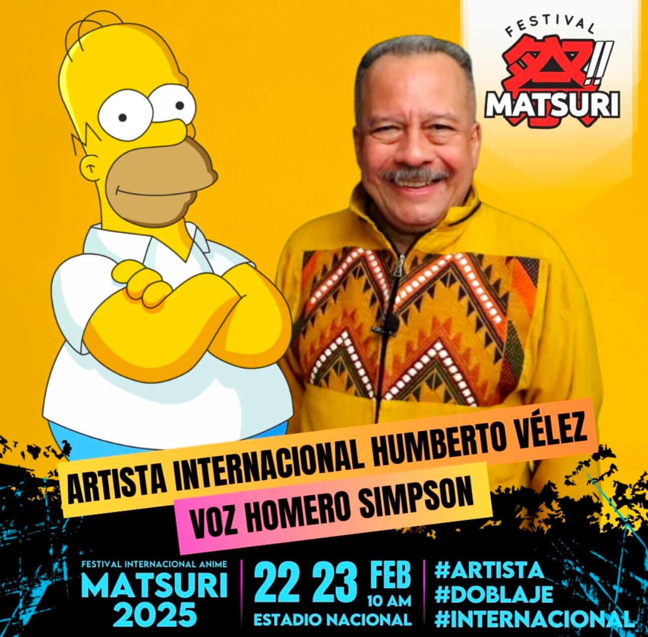 Humberto Vélez ha interpretado icónicas voces.