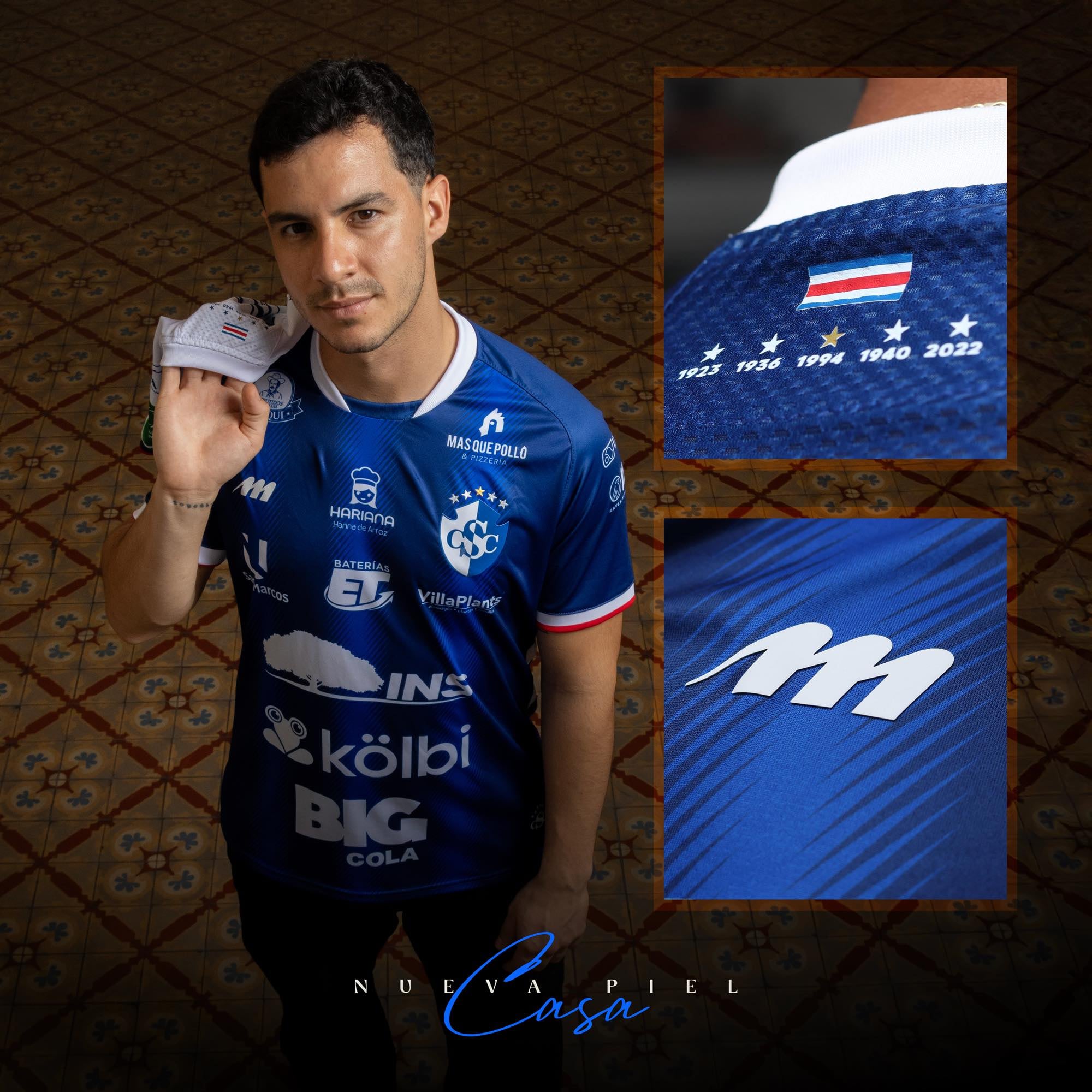 Cartaginés ya tiene a la venta su nuevo uniforme. Facebook CSC.
