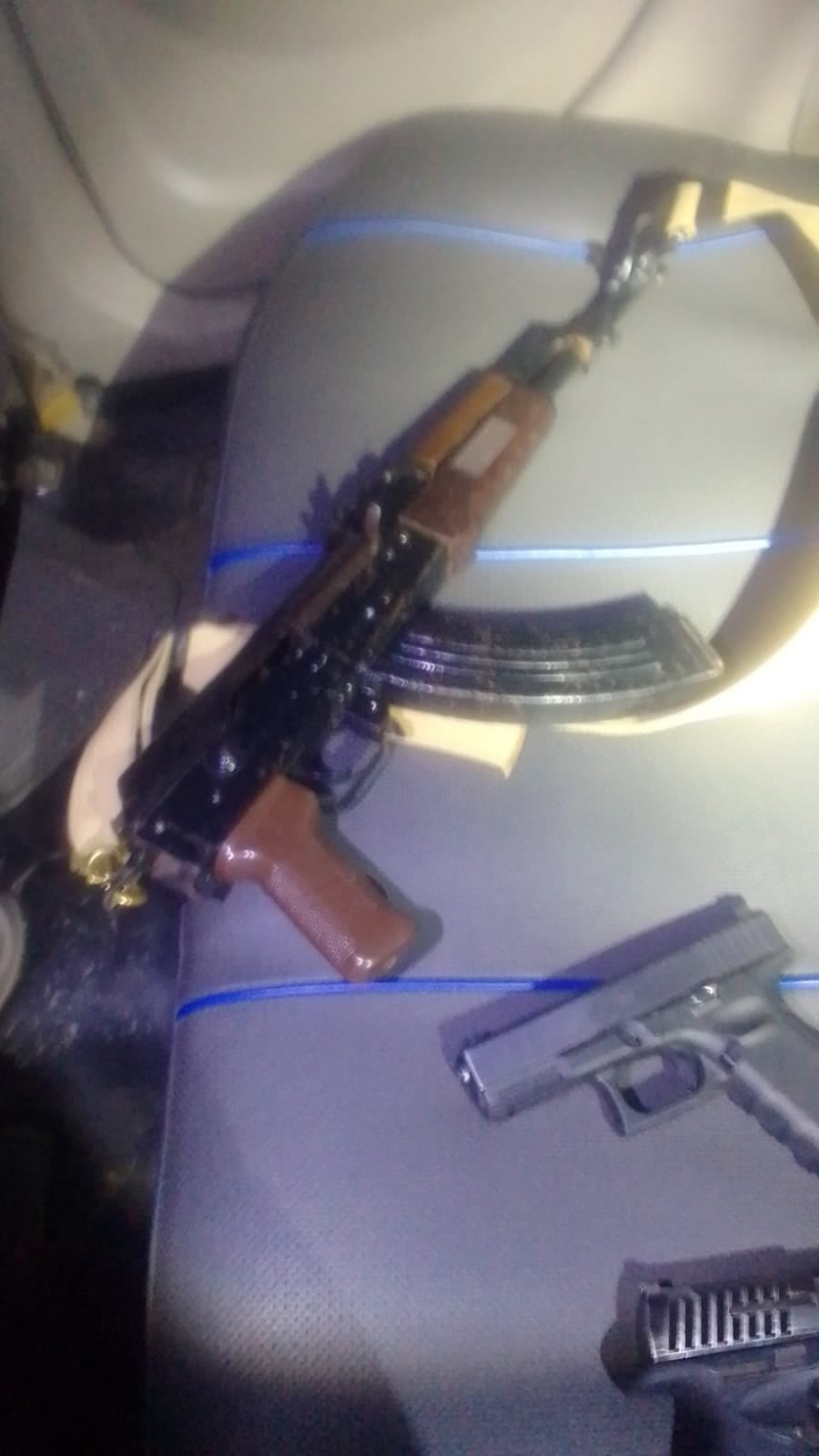 Los sospechosos fueron detenidos en Corredores. Foto MSP.