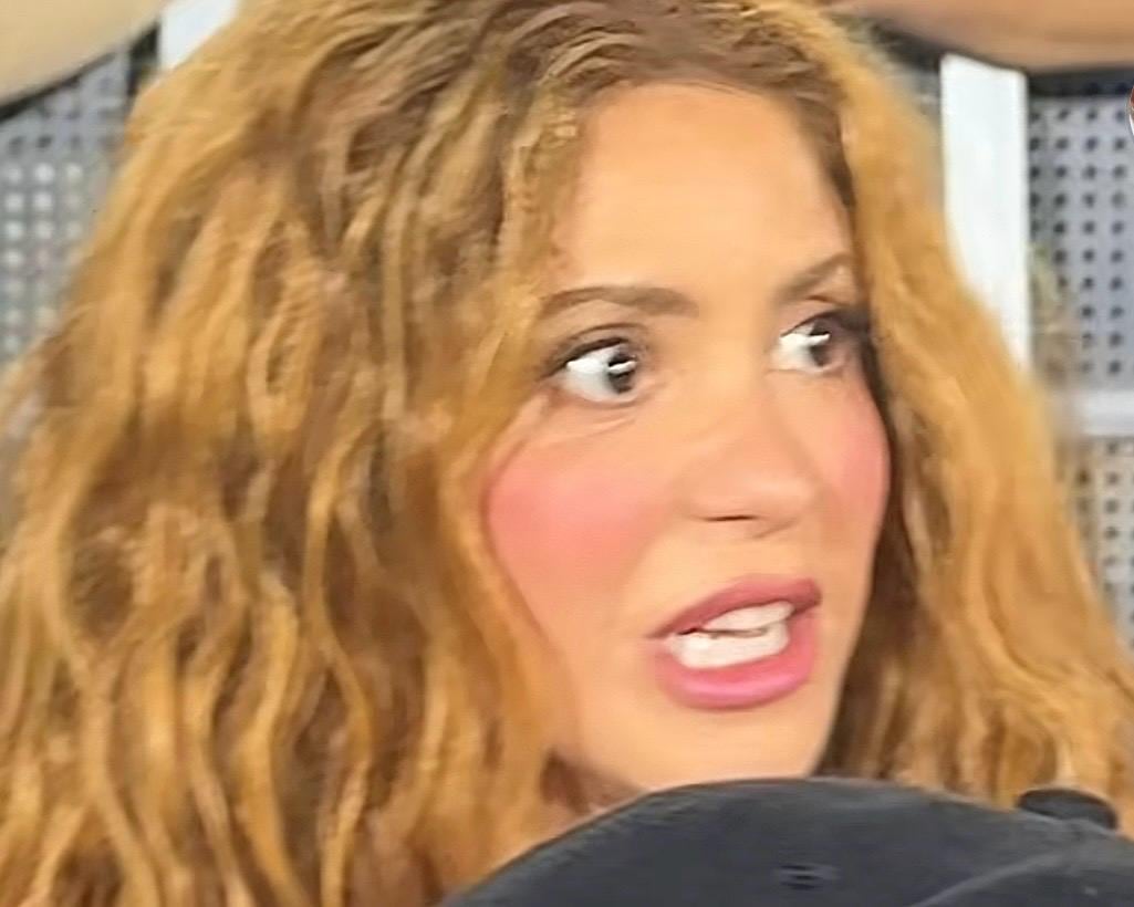 Así reaccionó Shakira cuando vio a Piqué.