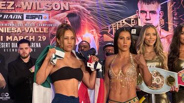 ¿A qué hora y por qué canal dan pelea entre Yokasta Valle y Seniesa Estrada?