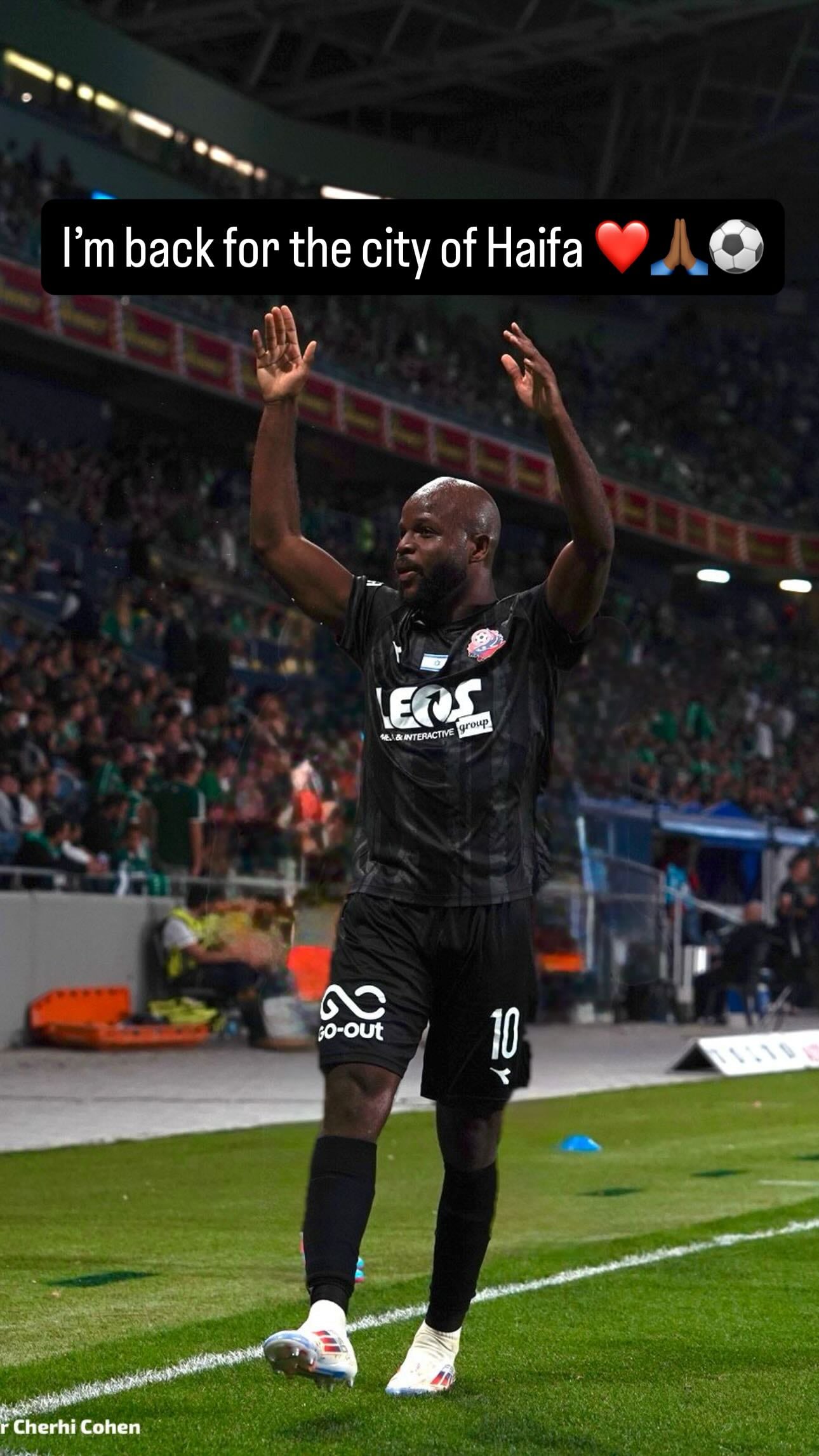 Javon East regresa a Israel. Instagram Javon East.