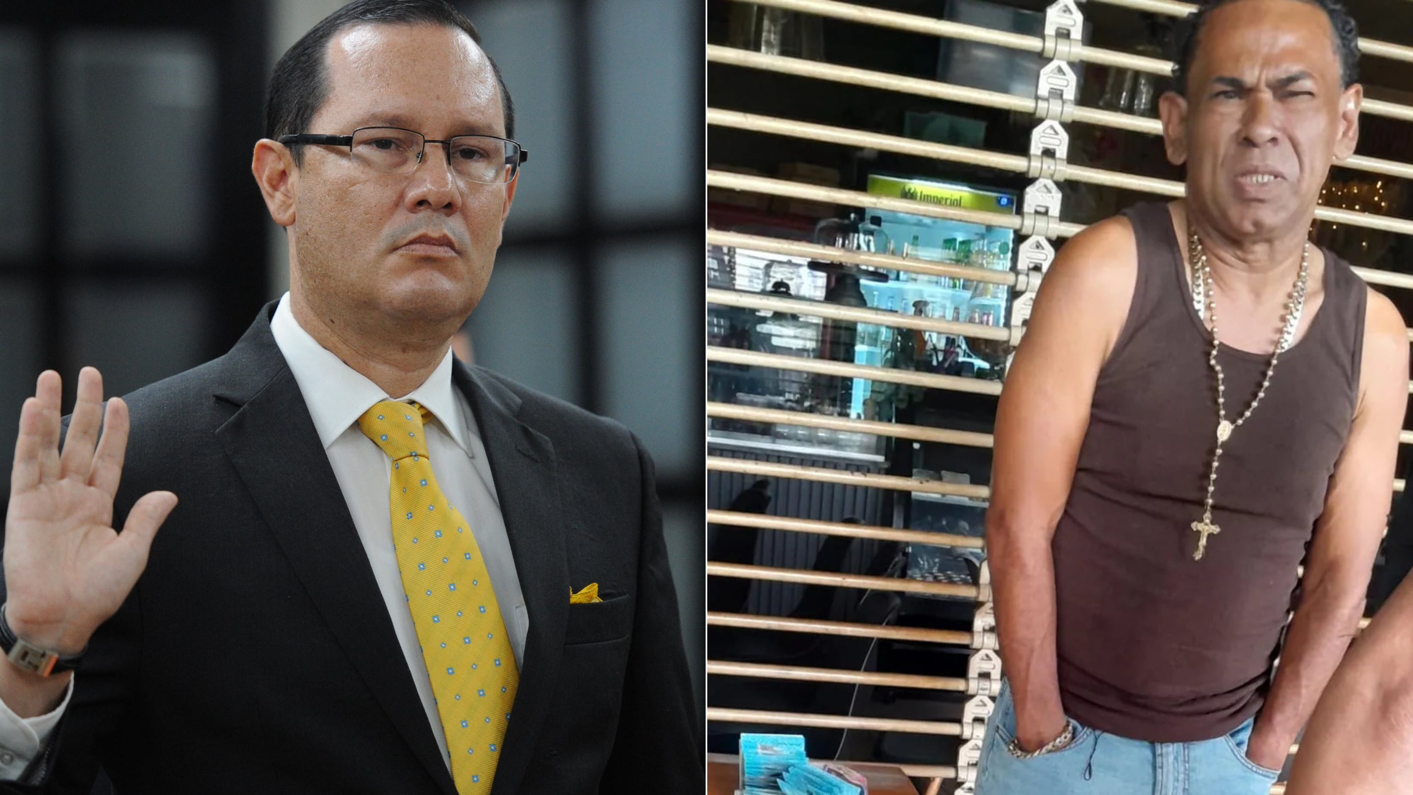 Celso Gamboa y Edwin López, alias Pecho de Rata