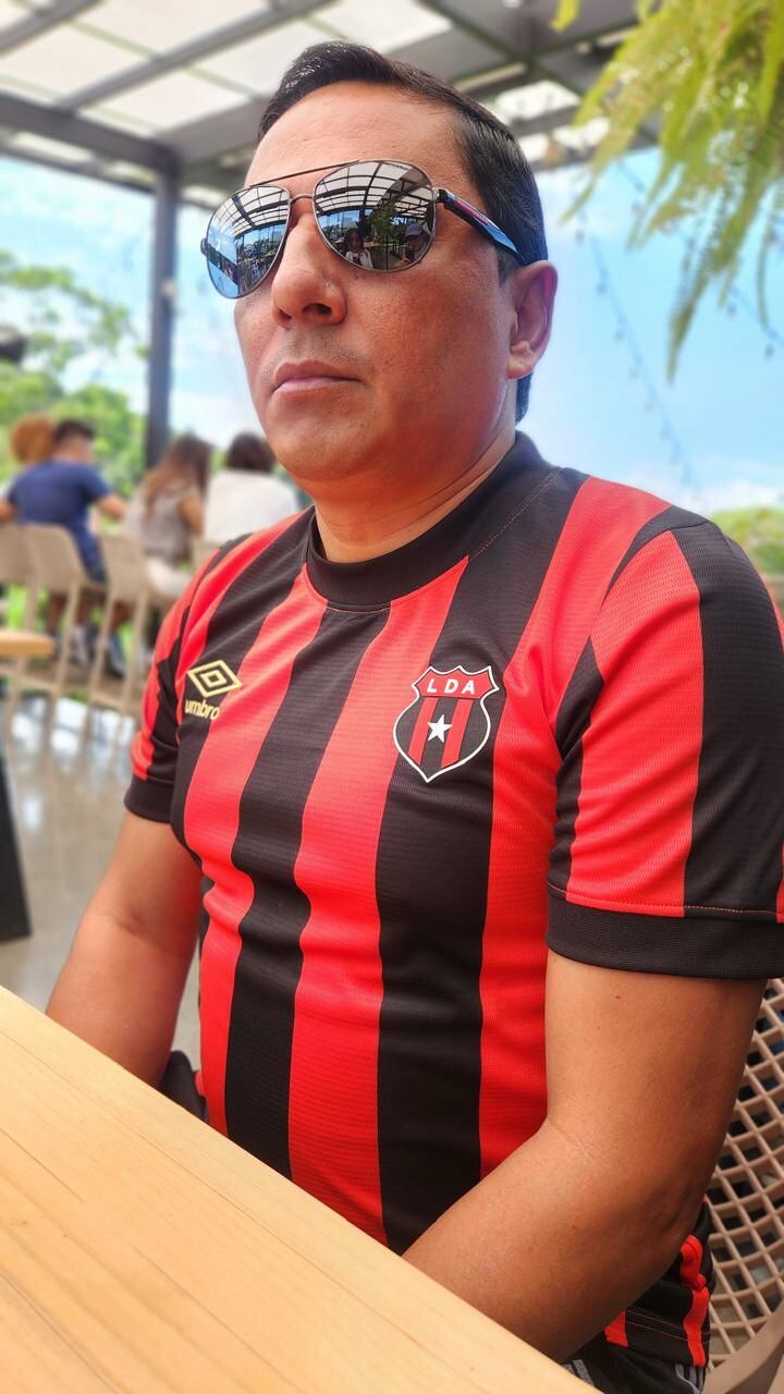 Marlon Prado, aficionado del Real Estelí y de Alajuelense