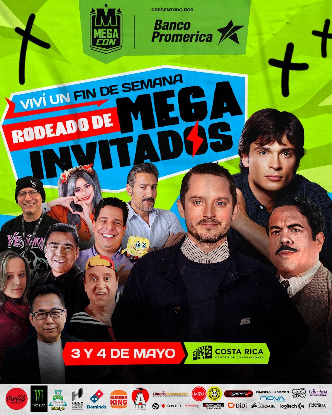 MegaCon 2025 contará con invitados de lujo.