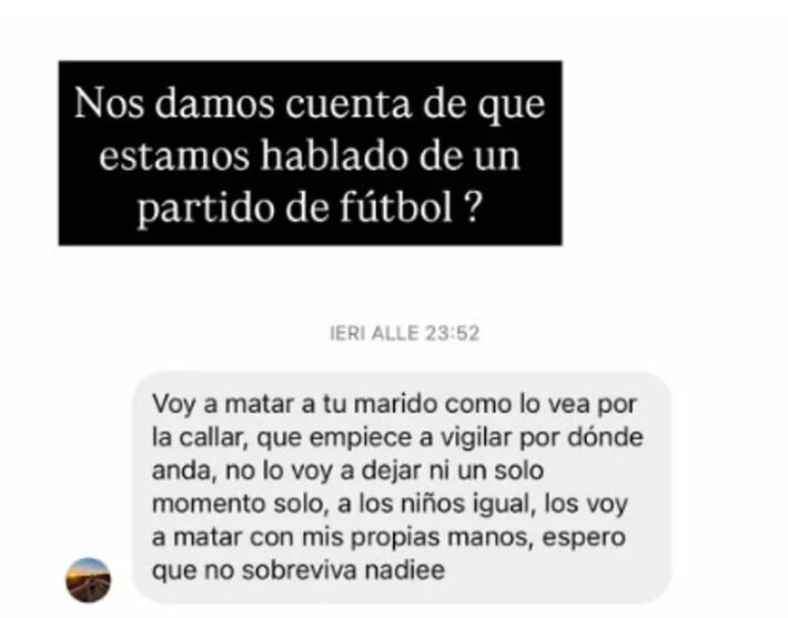 Estas fueron las historias compartidas por Alice Campello en su Instagram.