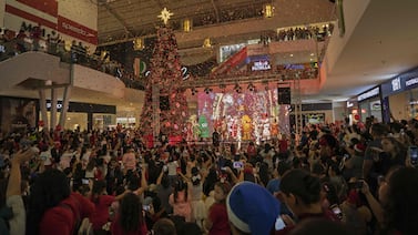 Ya se respira Navidad: dos centros comerciales dieron el banderazo de la época más linda del año