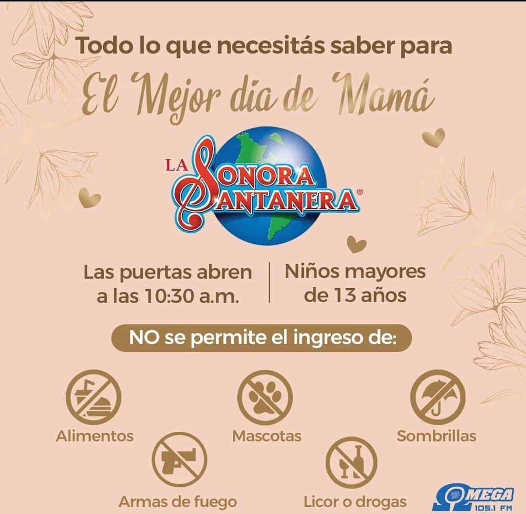 Concierto de la Única Internacional Sonora Santanera en Pedregal el 14 de agosto de 2023. Facebook