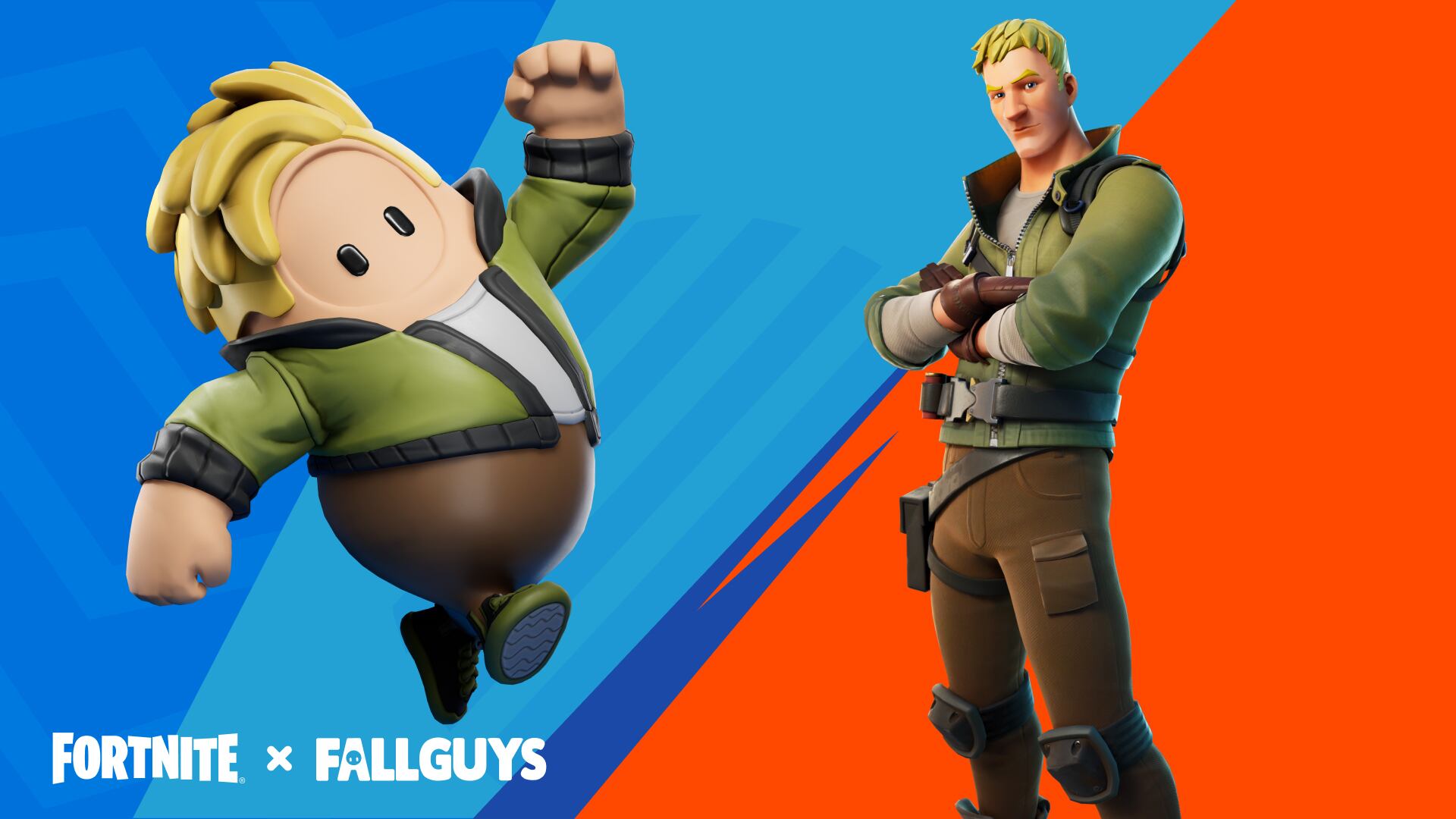 Fortnite y Fall Guys se unieron en una colaboración que podría cambiar para siempre los Battle Royale. Foto: Epic Games.