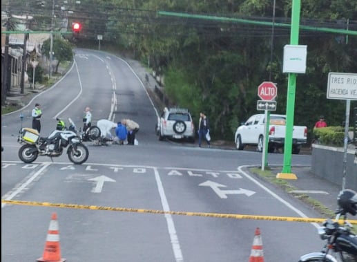 Un motociclista falleció en el cruce de los Figueres