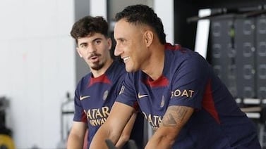 Keylor Navas tuvo una reunión muy especial con estrella de Netflix